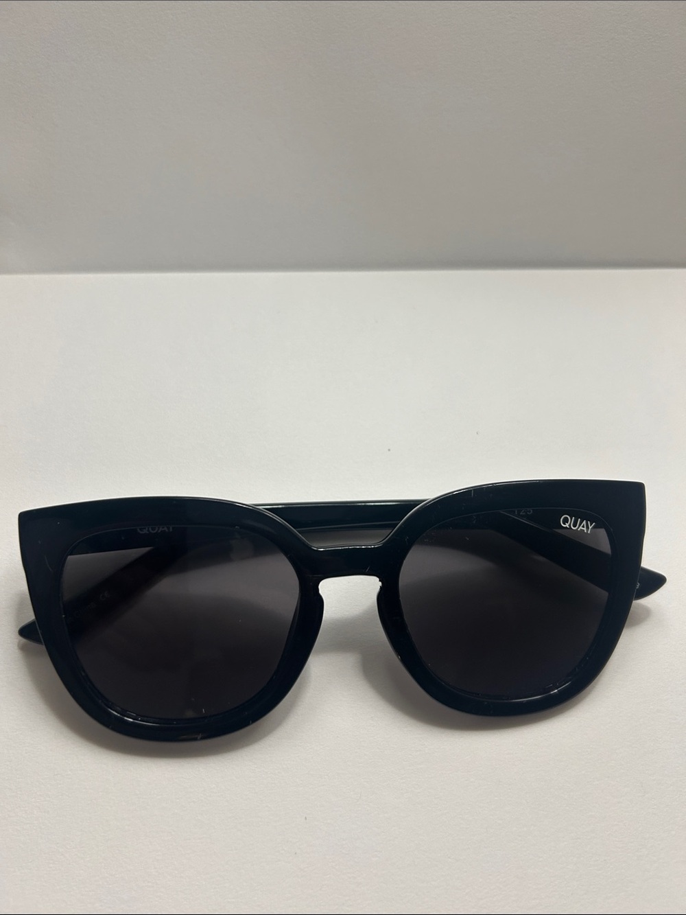 Quay Australia Black Cat Eye Sunglasses